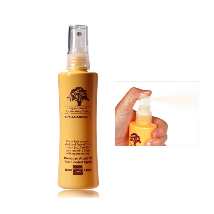 Italian Hair Care Products Argan Oil Hair Repair Liquid Spray Use After