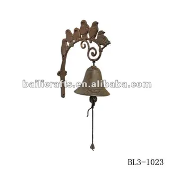 Besi Cor Burung Hiasan Dinding Pintu Bell Buy Cast Iron Hanging