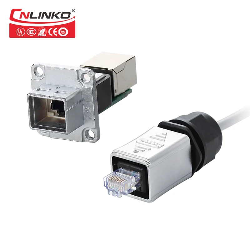 RJ45 Female to Female Adapter Waterproof connector Ethernet