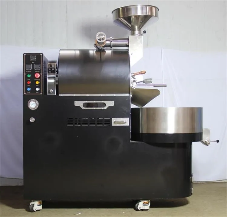 10kg Industry Grade Coffee Roaster For Sale / Stainless Steel Thick