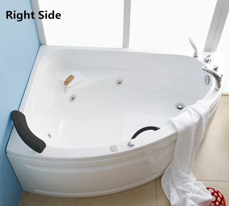 foshan small cheap square freestanding massage bathtub