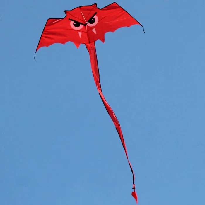 New High Quality Bat Kite Owl Kites Easy Control With Handle Line