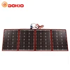 220w(55w*4pcs) monocrystalline flexible foldable solar panel with 20A controller+wire+solar bag