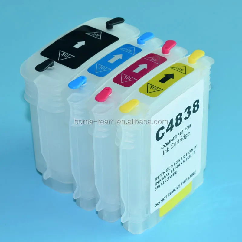 4colors 10 11 Refillable Ink Cartridge For Hp10 Hp11 For
