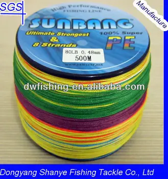 braided fishing wire