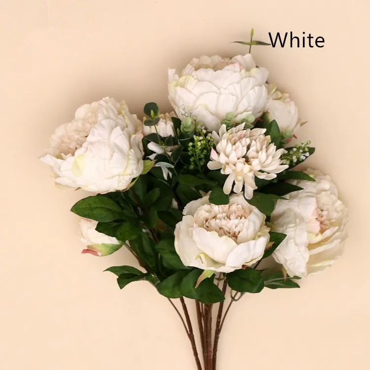 Wholesale Holidays Party Diy Fake Flower Artificial Roses ...