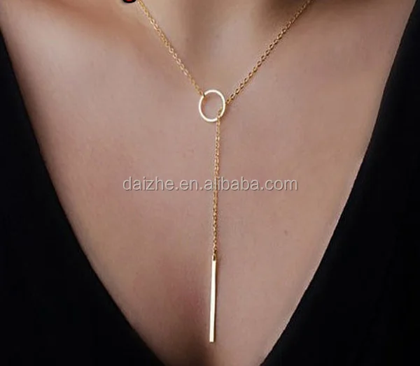 New Design Fashion Vintage micro pave red stone cross tag V Charms Many Layer Chain Lady Necklace