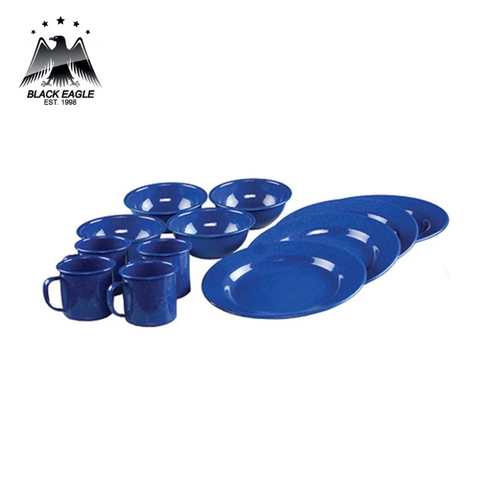 16pcs Enamel Camping Cookware Set For Australia Buy Enamel Camping