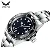 Auto date ceramics bezel japan movt quartz watch stainless steel back men watches luxury
