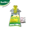Environmental fly trap bag with bait