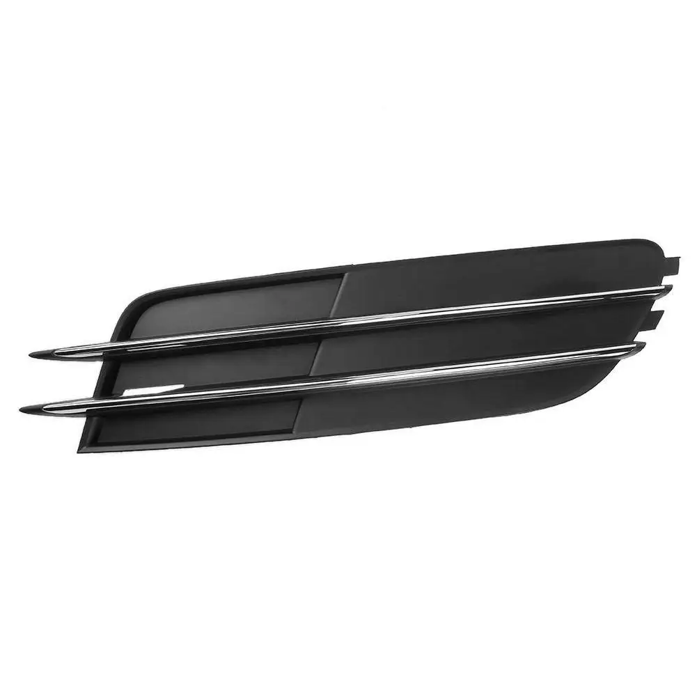 Front Bumper Fog Trim Chrome Mouldings PAIR Fits AUDI A6 C6 2009-2011