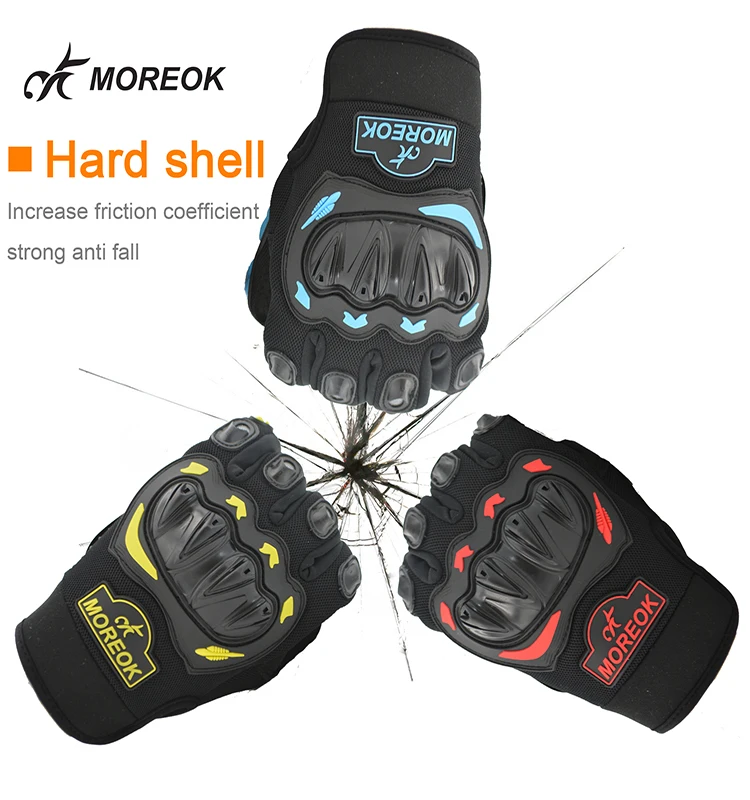 sports gloves with PVC protector MOREOK brand motorcycle gloves for sale