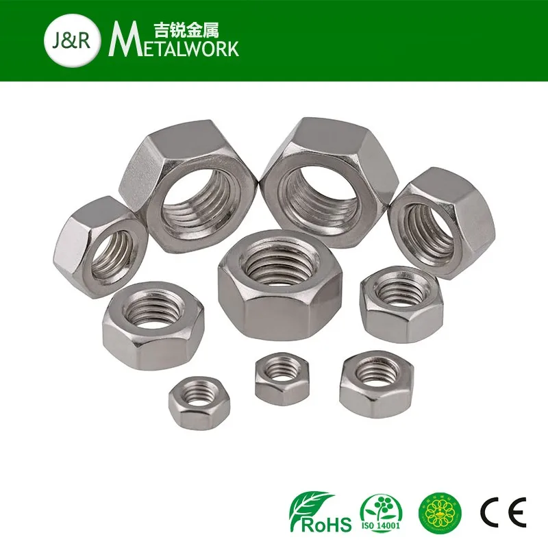 A2 A4 Ss304 Ss316 Stainless Steel Hexagon Hex Nut Din934 Buy Hex