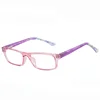Hot Sale Cheap Fashion PC Material Optical Frames with Flat Metal Corn