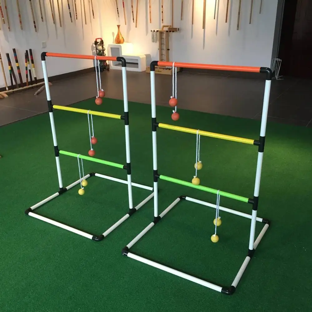 Ladder Golf Ball Toss Game Set For Outdoor Playing Games Buy Ladder
