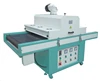 exhaust system convery speed 1:12 m uv curing uv coating machine
