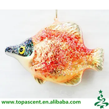 tropical art hand blown glass fish christmas ornaments wholesales from direct factory in china - Fish Christmas Ornaments tropical art hand blown glass fish christmas ornaments wholesales from direct factory in china - Fish Christmas Ornaments