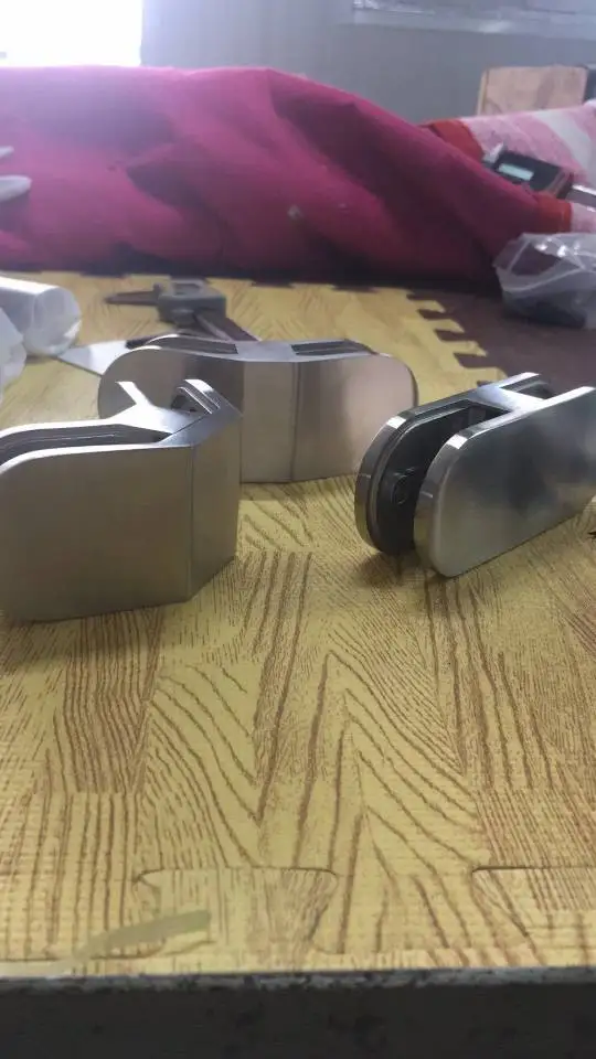 180 degree glass corner connector clamp bathroom products