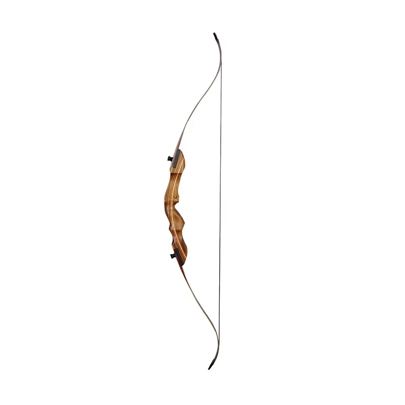 Powerful Hunting Recurve Archery Bow Take Down Wooden Laminated Bow And
