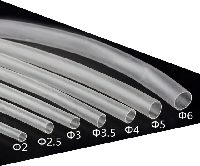 SummitLink Transparent Heat Shrink Tube Tubing Wrap Sleeve Set Combo (209Pcs Small Size