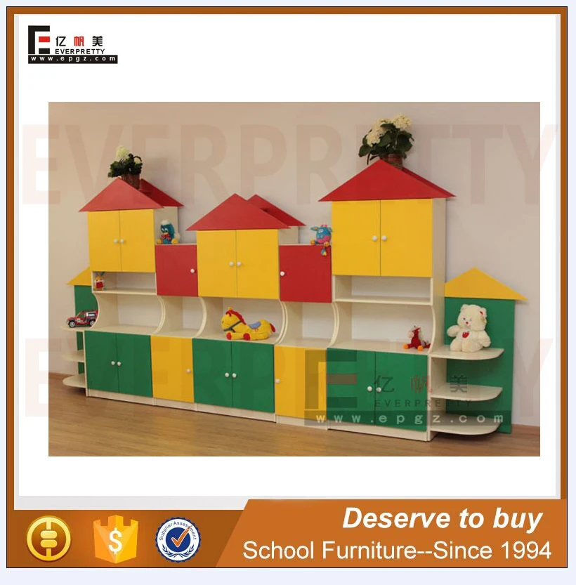 Equip Kindergartens Wooden Child Care Furniture Kids Toys