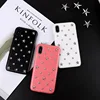 Star Rivet Design Mobile Phone Case Covers For iPhone X PU Leather Protective Cases