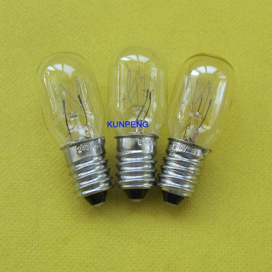 #b-e14 240v 15w 3 Pcs Light Bulbs Fit For Home Sewing Machine 15w 240 ...