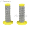 In Stock ! Rubber 7/8'' Yellow Motorcycle Handle Grip For Dirt Pit Bike Motocross ATV