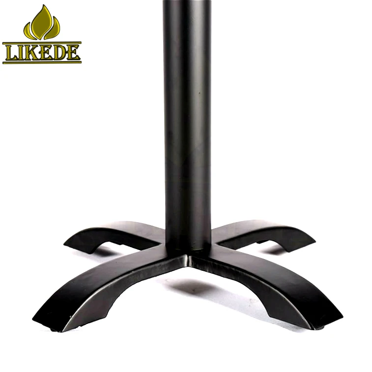High Quality Cast Iron Cross Table Base Metal Decorative Metal Table Legs Dining Table Cross Leg