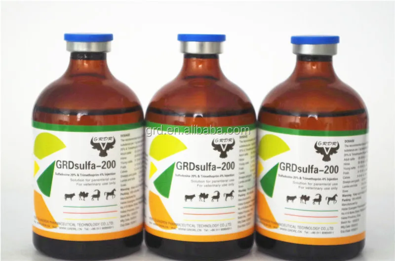 China Manufacture Grdr Hot Product Sulfadoxine 20 & Trimethoprim 4