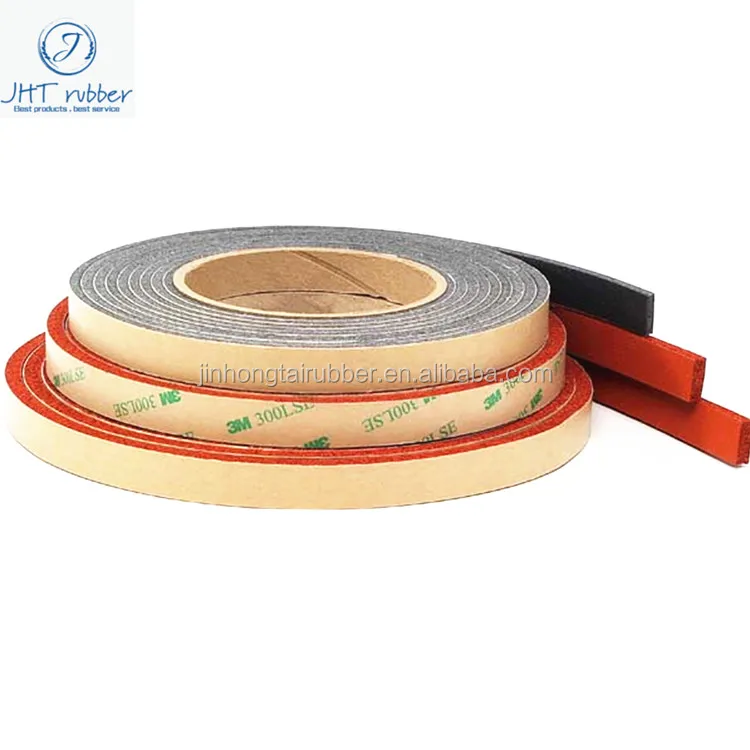 Protection Sealing Adhesive Backed Silicone Rubber Foam Strips Buy