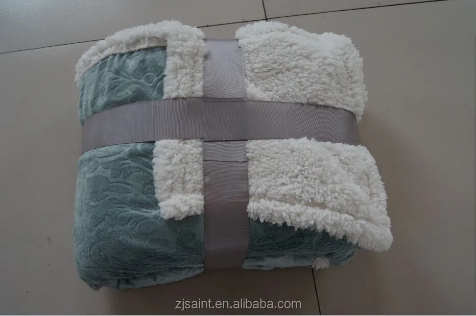 Factory Sale Double Layer Mink Thick Fleece Heavy Blanket Buy Double