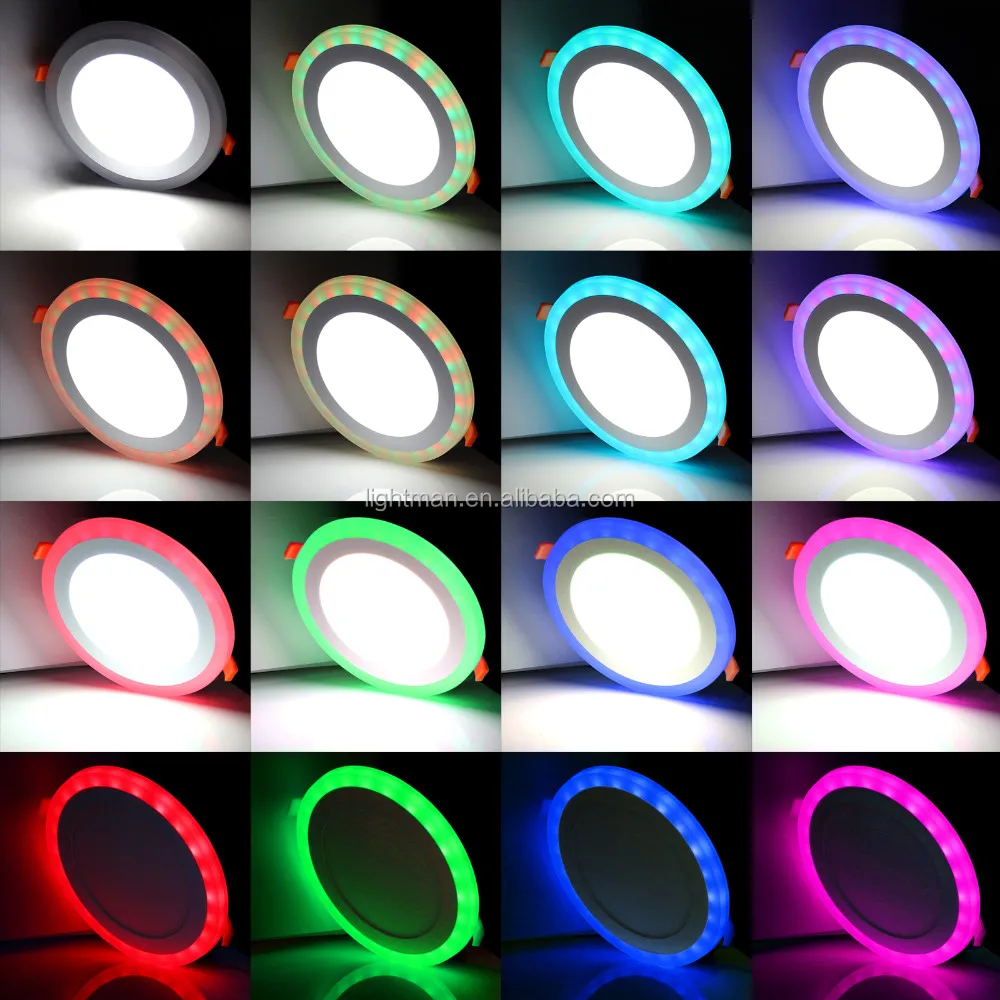 Colored Led Lights >> Factory Double Color Led Panel Light 6w 12w Dimmable 2 Colors Led Recessed Ceiling Light Buy Double Color Led Panel Double Color Led Panel Colored Led Lights >> Factory Double Color Led Panel Light 6w 12w Dimmable 2 Colors Led Recessed Ceiling Light Buy Double Color Led Panel Double Color Led Panel