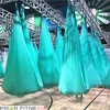 Prior Fitness Silky Nylon Low Stretch 5Meter Aerial Hammock Air Flying Inversion Yoga Sling Swing Anti Gravity Yoga Hammock