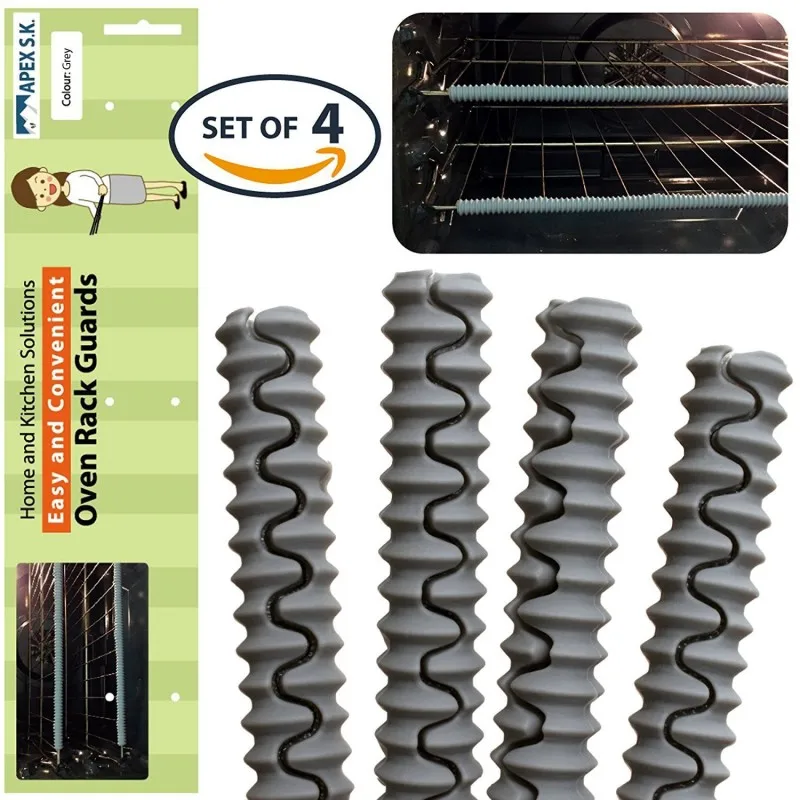 Hot Sale Silicone Oven Rack Edge Guards Burn Protection Toaster Ovens