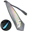 Factory wholesale flashing led sound activated tie,el/led tie ,light up tie for Halloween/festival