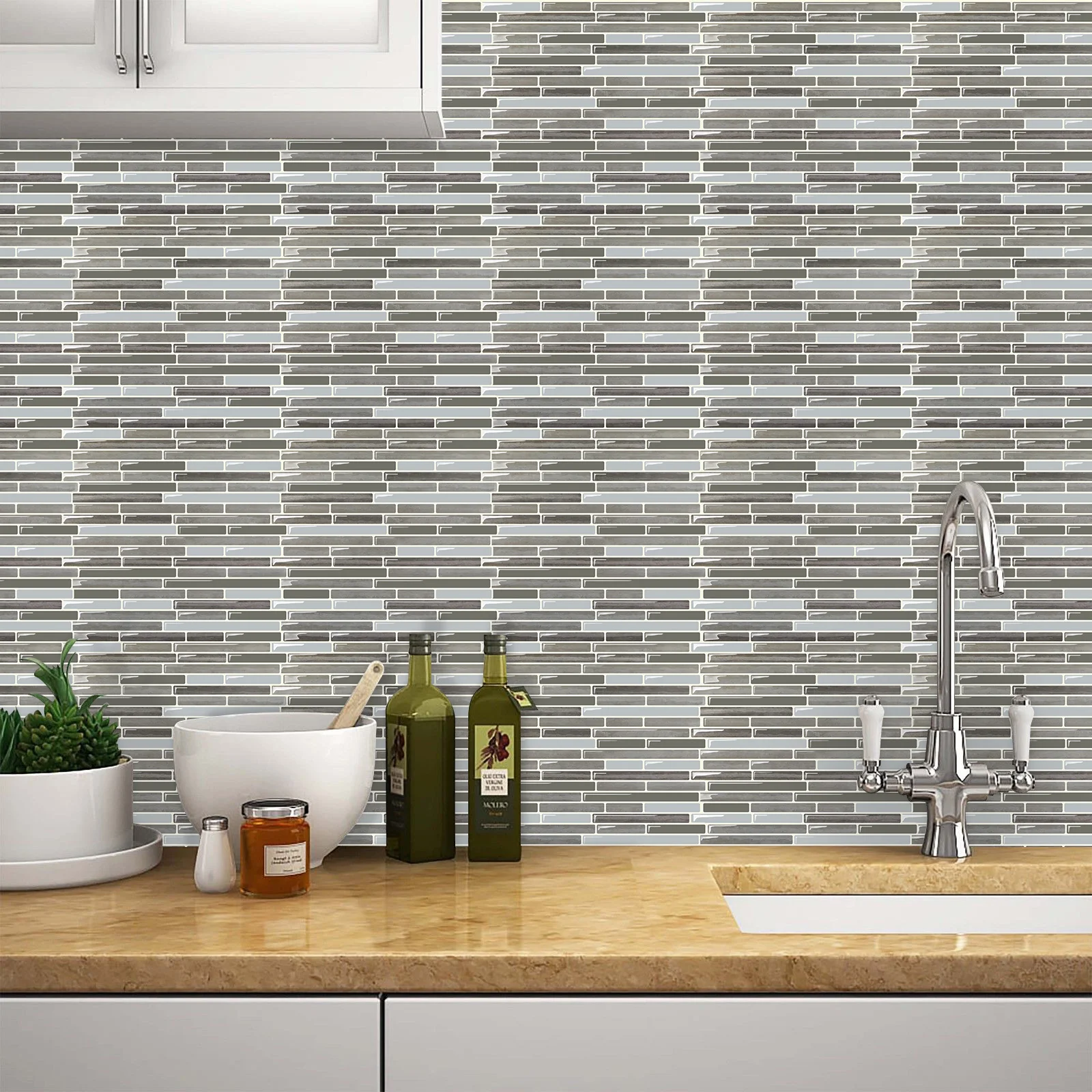 Backsplash Ideas And Kitchen Backsplash Peel And Stick Vinyl Mosaic Subway Decorative Wall Tile For Home Decor Buy Digital Kitchen Wall Tile