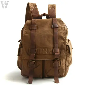 vintage military rucksack