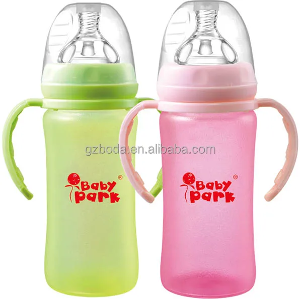glass feeding bottle for baby