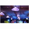 lighting inflatable hanging cloud balloon/ceiling air balloon cloud with LED lights