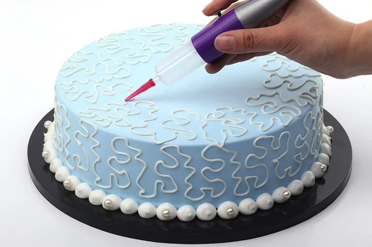 Whole Pastry Diy Cake Decorating Pen Icing Piping Tips Craft Whole Pastry Diy Cake Decorating Pen Icing Piping Tips Craft Fondant Deco Tool Kit Party