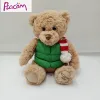 Winter Bear with clothes and scarf plush toys cute design