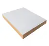 Wood 3mm white mdf melamine fiberboard panels for auto exhibition