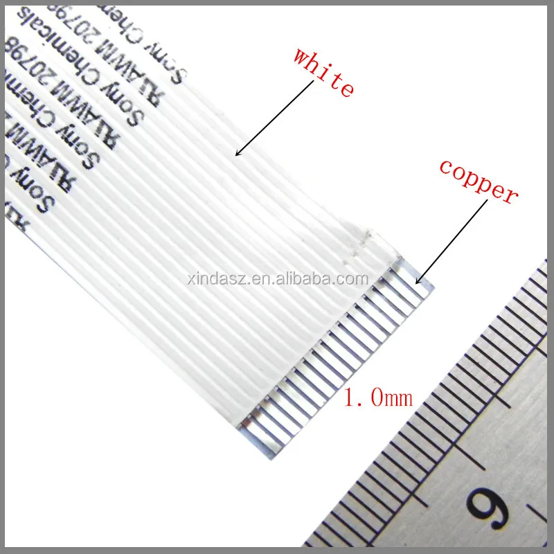 9 Pin 1mm Pitch AWM 20624 80C 60V Cavo Flessibile 100mm Tyb