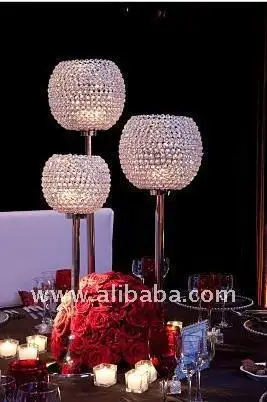 Whole Crystal Globe Candle Holder Acrylic Pillar Whole Crystal Globe Candle Holder Acrylic Pillar For Wedding Decoration