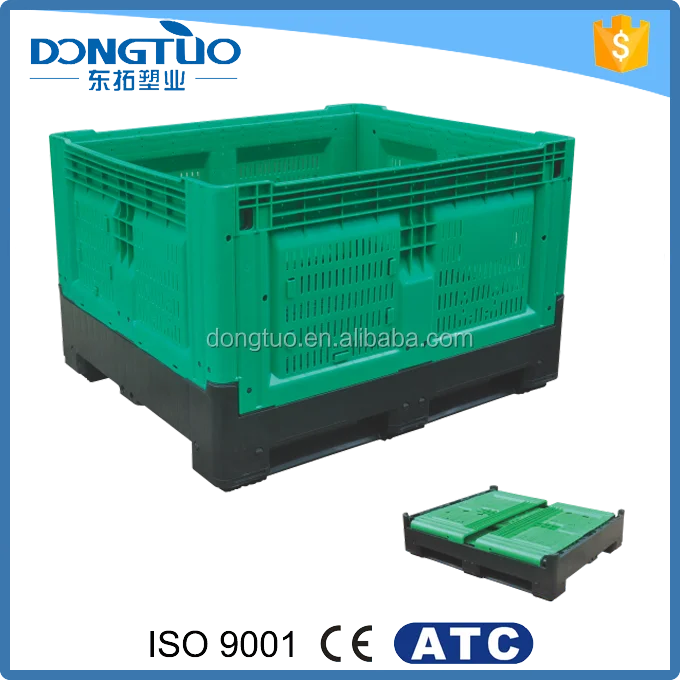 Hdpe Plastic Fruit Box,Plastic Fruit Packaging Box,Plastic Foldable Fruit Pallet Box
