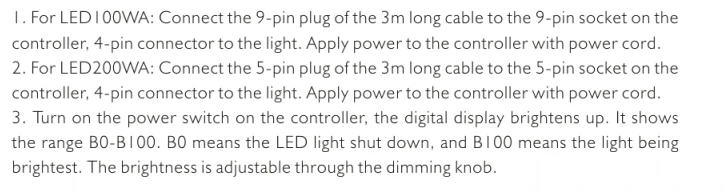 High power black LED Fresnel Light for indoor studio and video with high CRI and barndoor