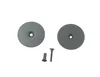 Door Hole Cover Plate Maintain Entry Door Security by Covering Unused Hardware Holes, 2-5/8 Diameter, Satin Nickel