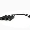 ONV Company IEEE802.3AF 15.4W power over ethernet Splitter Module with segregate for IP camera