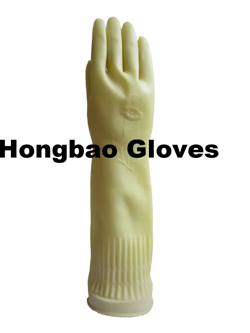 Long Sleeve Household Kitchen Top Gloves 38cm Korea Kitchen Cleaning